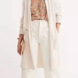 Madewell Wool Cardigan Sweater - Cream